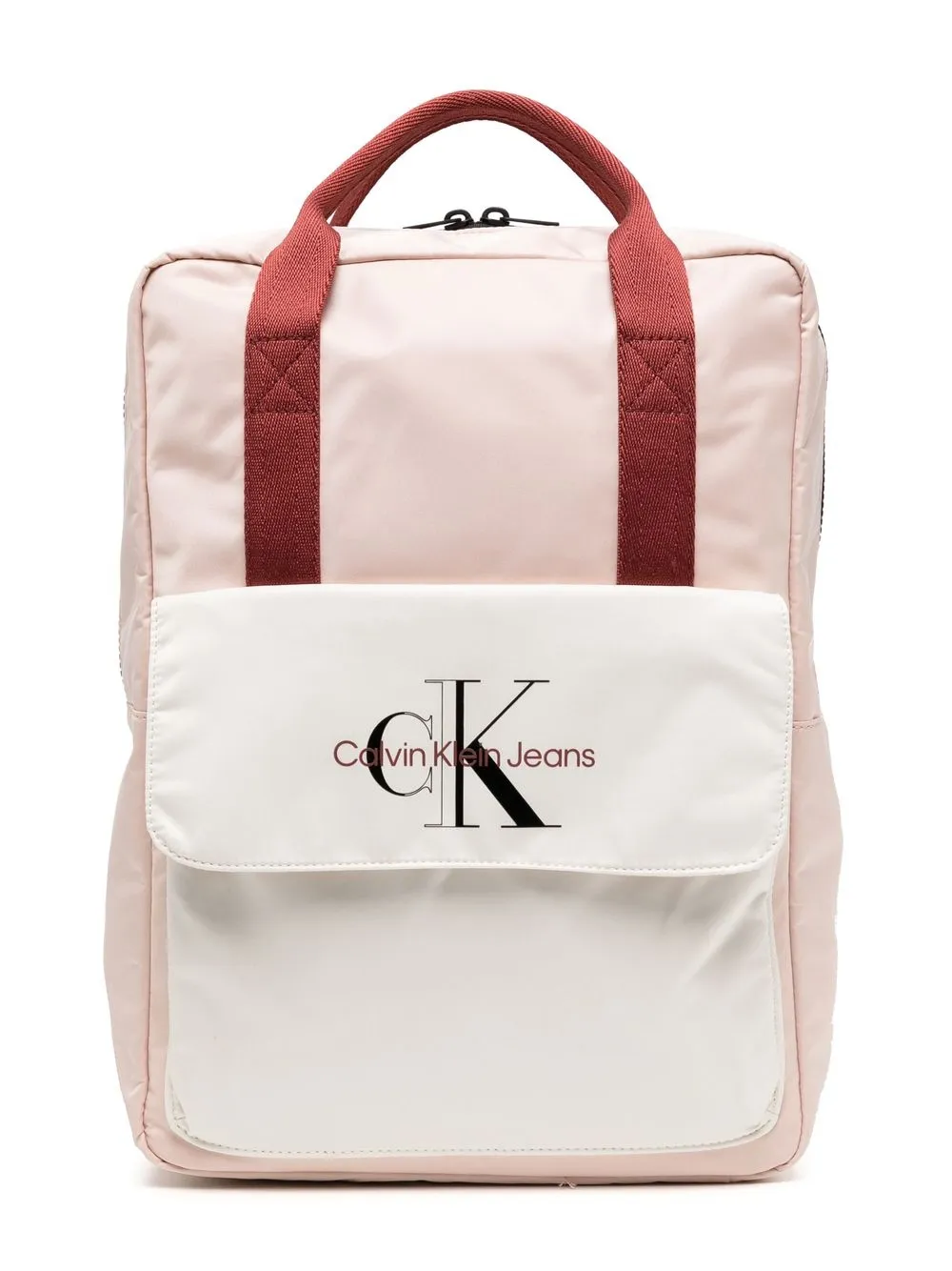 

Calvin Klein Jeans mochila con logo estampado - Rosado