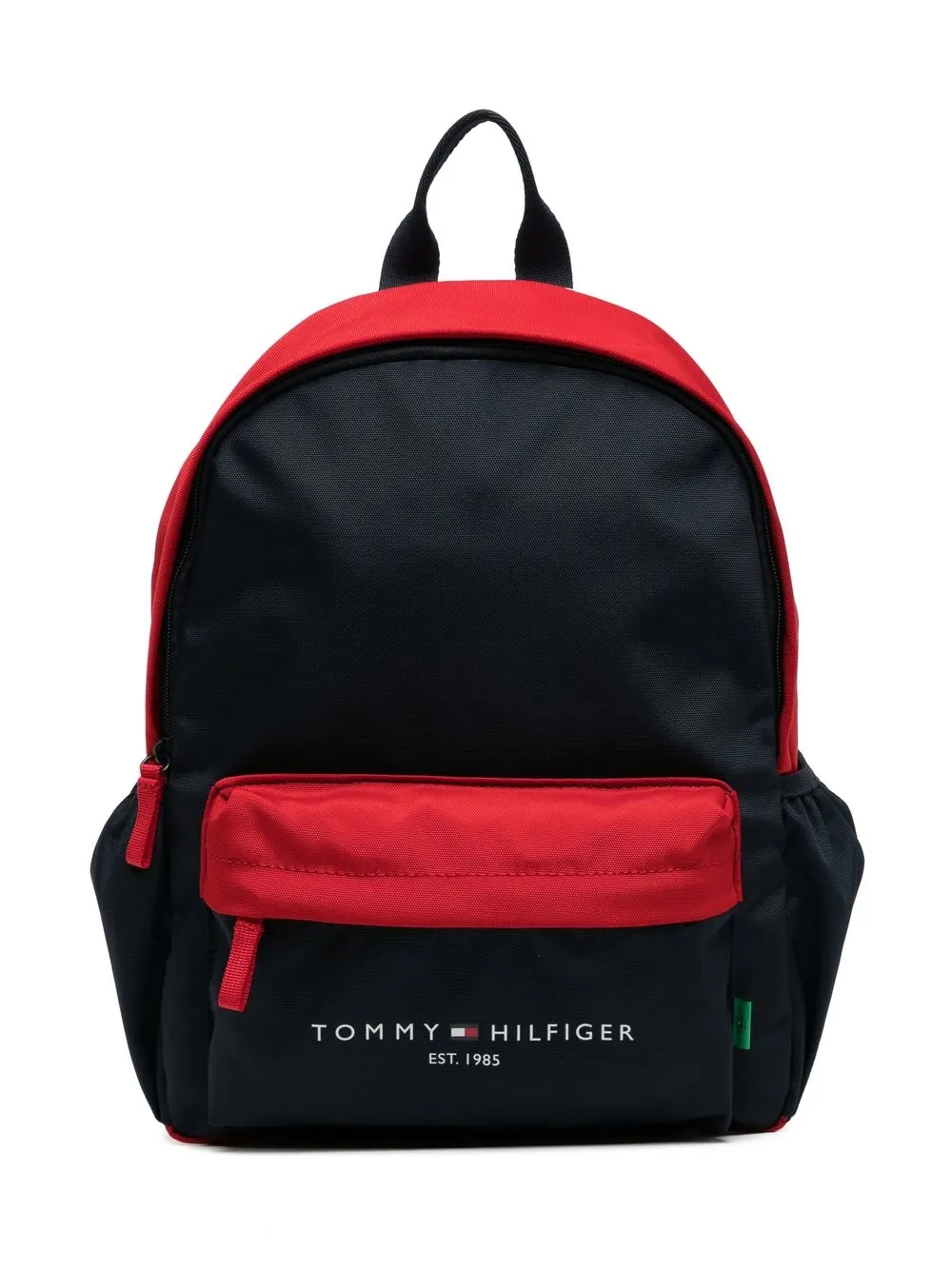 

Tommy Hilfiger Junior logo-print colour-block backpack - Blue