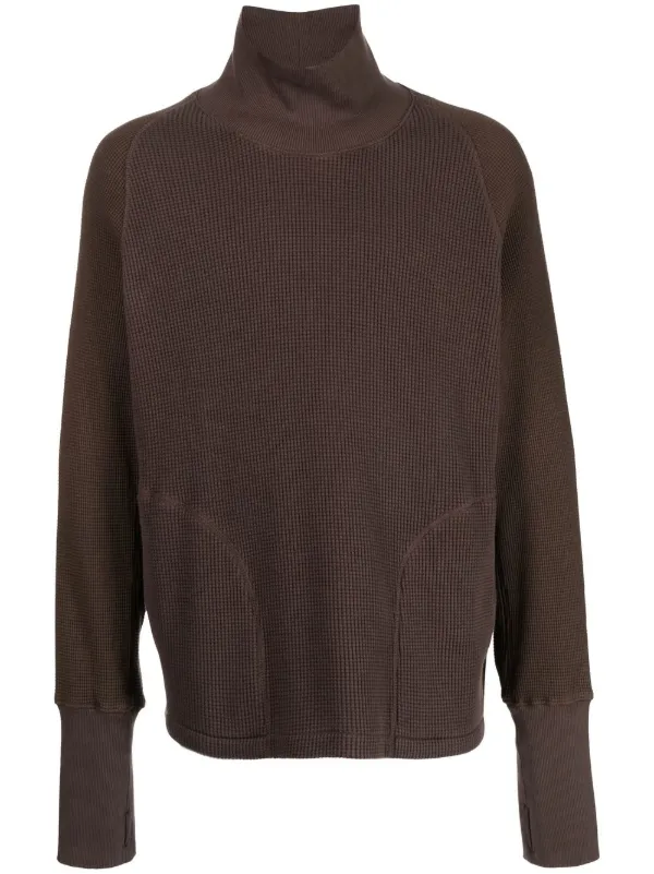Nicholas Daley waffle-knit Roll Neck 