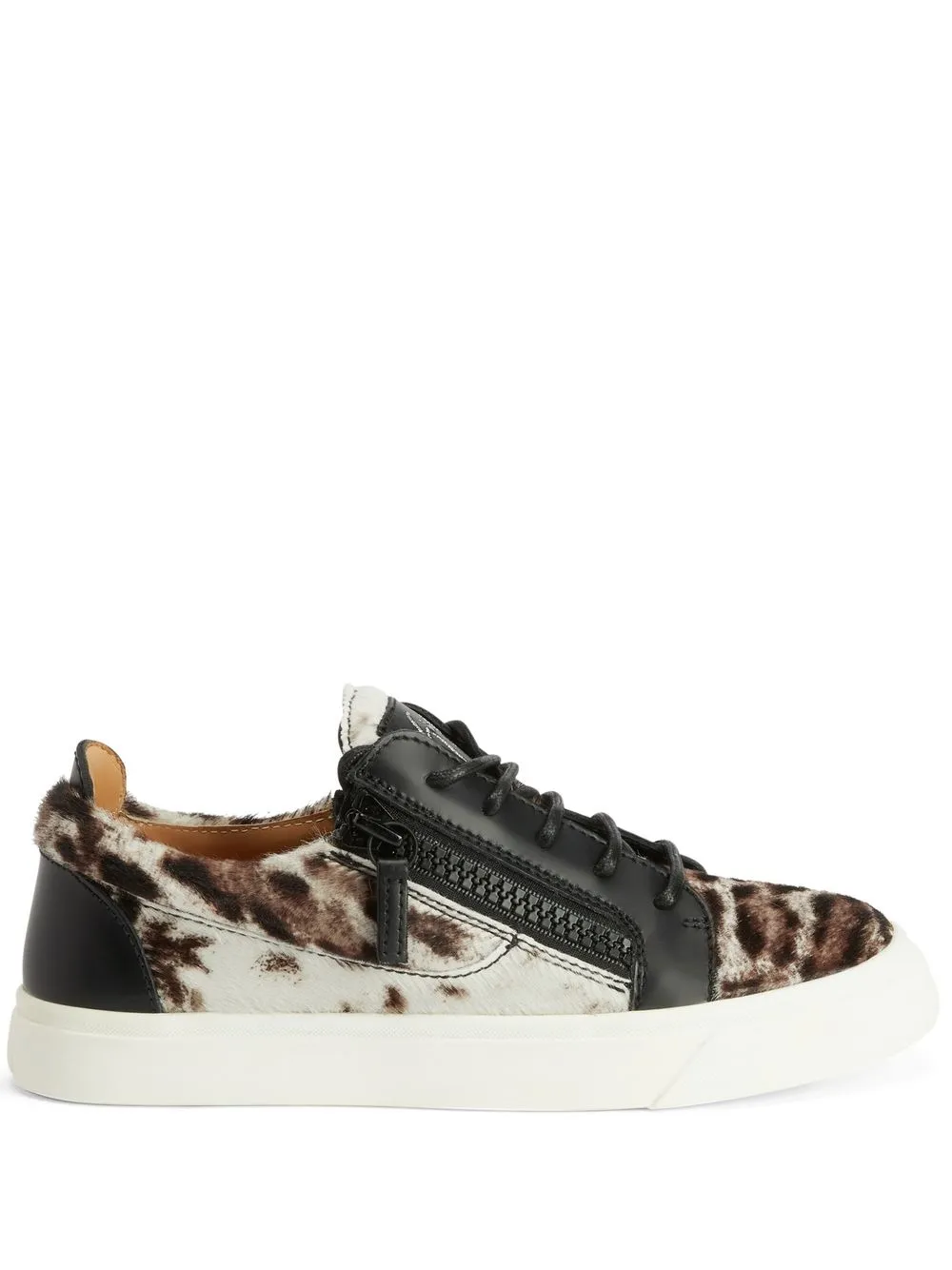 

Giuseppe Zanotti Nicki animal-pattern low-top sneakers - Black