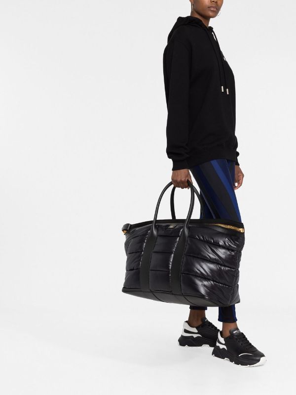 TOM FORD Quilted leather-trim Holdall - Farfetch