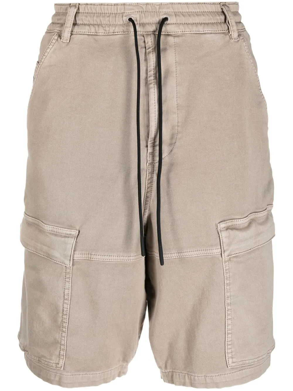 

Diesel drawstring cargo shorts - Neutrals