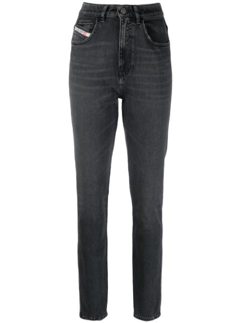 Diesel high-waisted straight-leg jeans Women