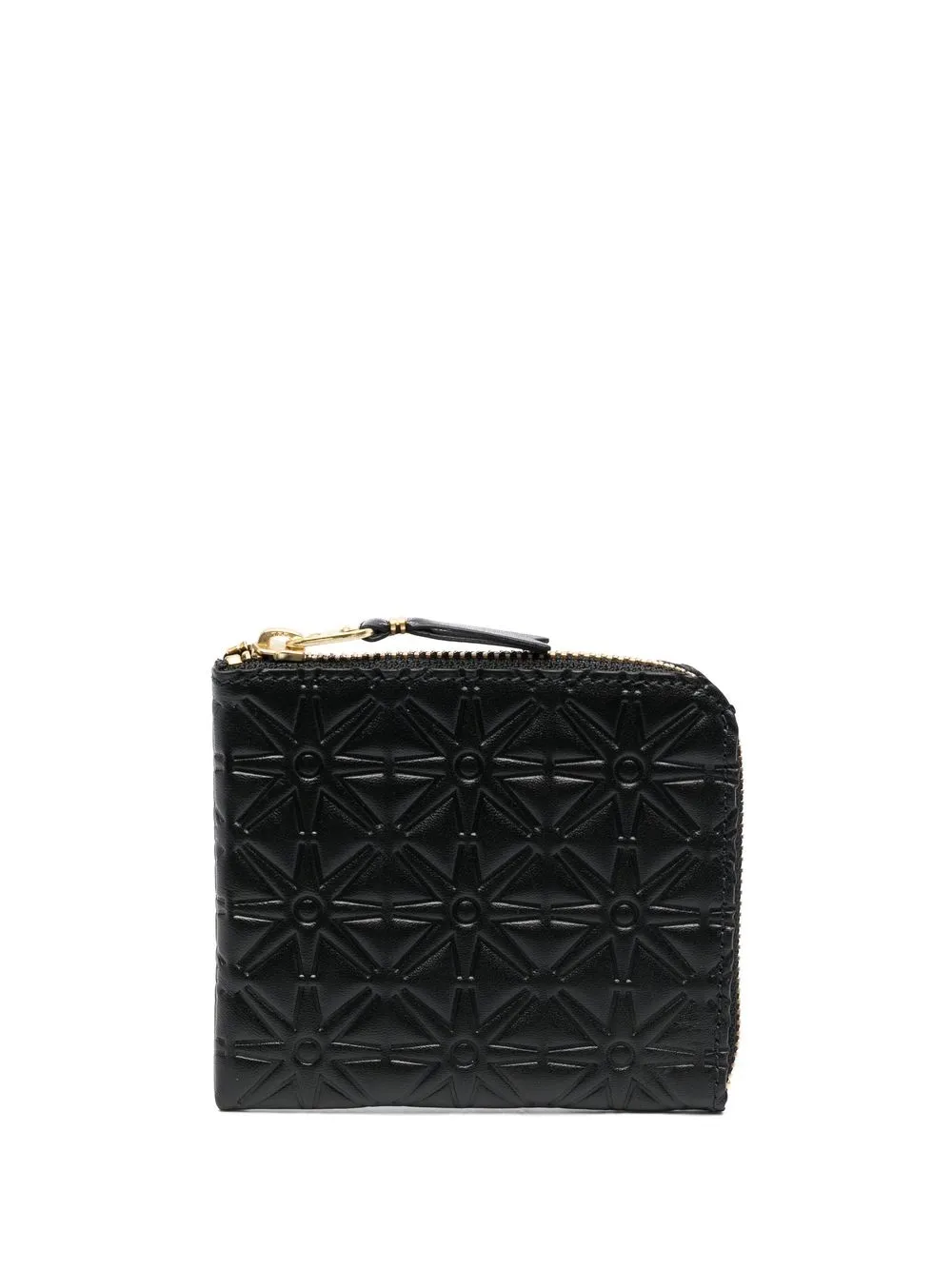 

Comme Des Garçons Wallet cartera con logo en relieve - Negro