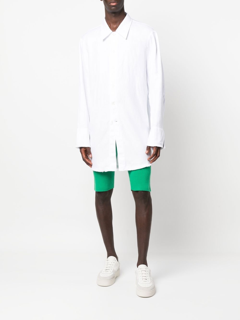 extreme cashmere Gebreide shorts - Groen