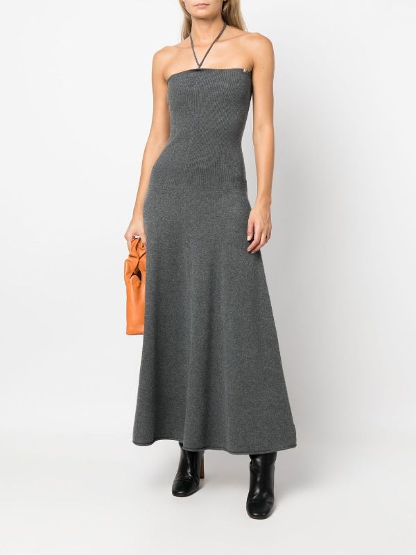 Extreme Cashmere fine-ribbed Knitted Dress - Farfetch