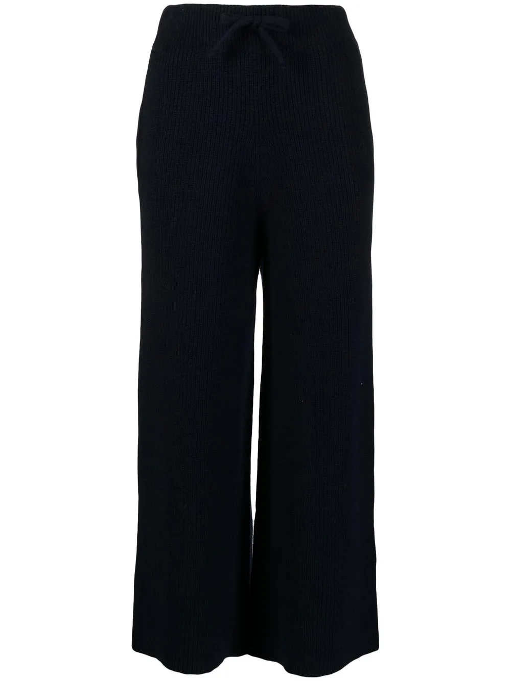 JOSHUA SANDERS SMILEY-PRINT WIDE-LEG TROUSERS