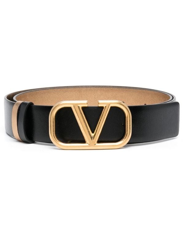 Valentino Garavani VLogo Signature Buckle Belt - Farfetch