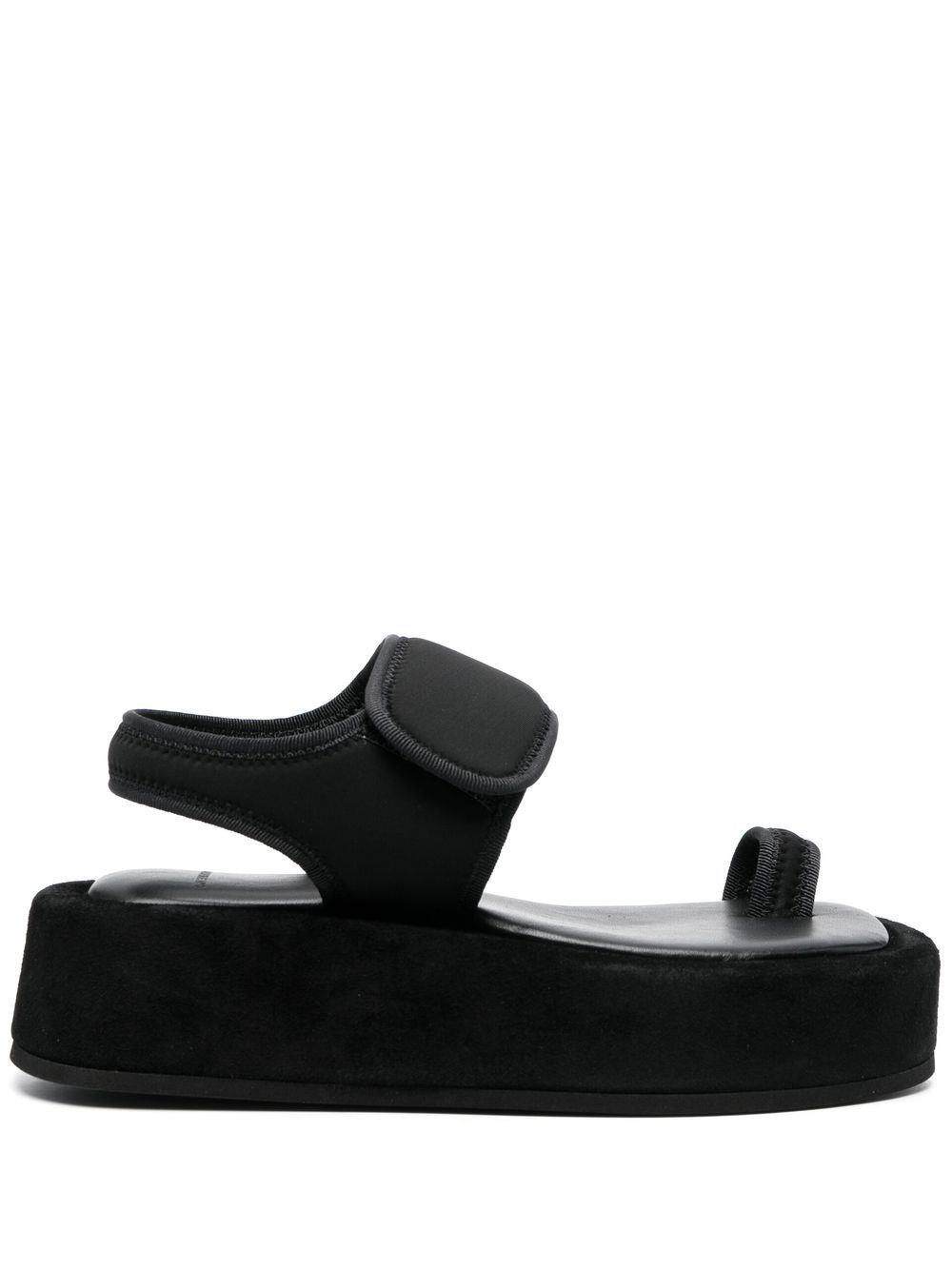 platform 50mm leather sandals