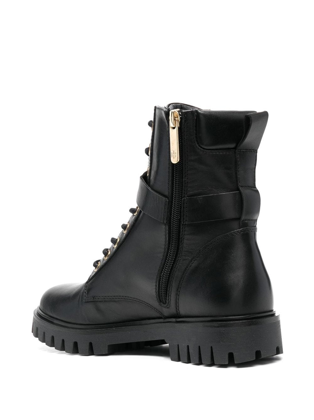 Tommy Hilfiger ankle-length Leather Biker Boots - Farfetch
