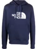 The North Face logo-print long-sleeve hoodie - Blue