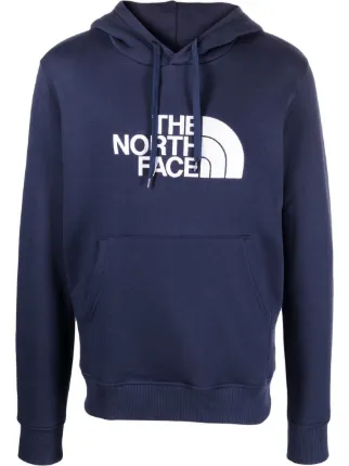 dark blue north face hoodie