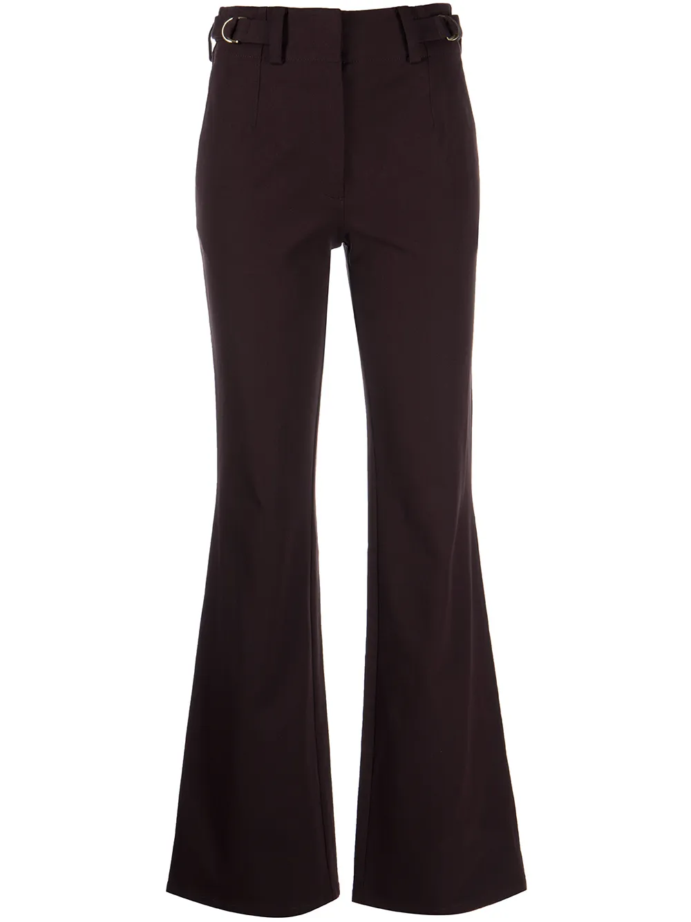 

Derek Lam 10 Crosby Pallas slim flared trousers - Brown