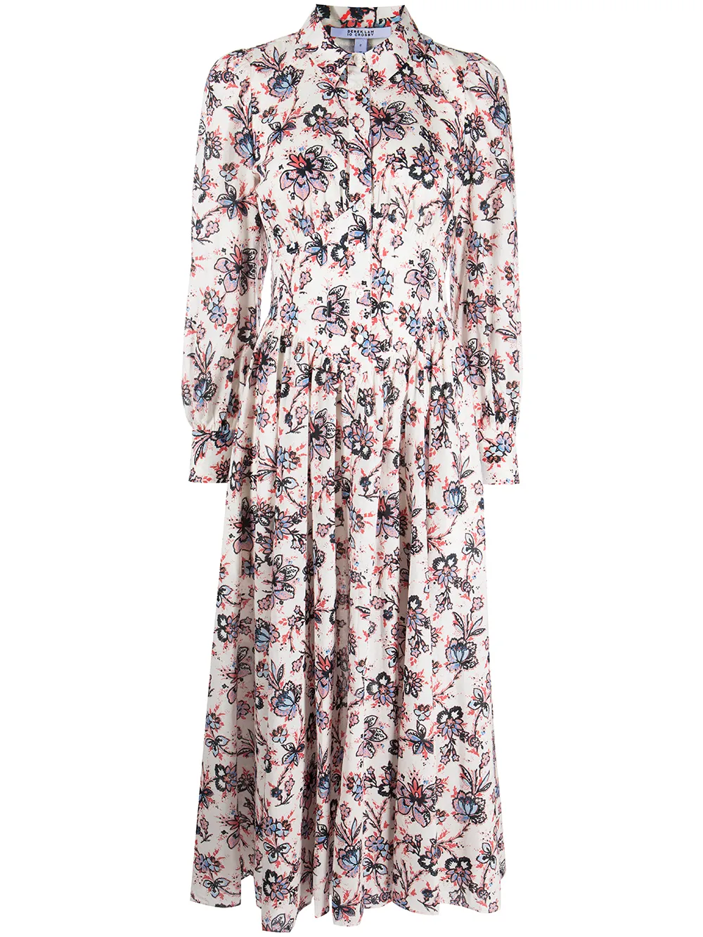 

Derek Lam 10 Crosby Eleanor corset-style dress - White