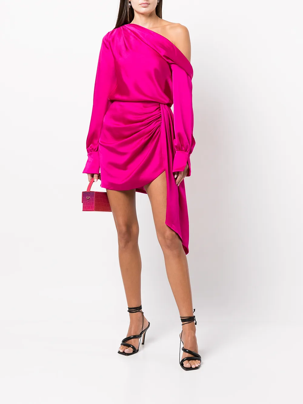 Simkhai Asymmetrische jurk - Roze