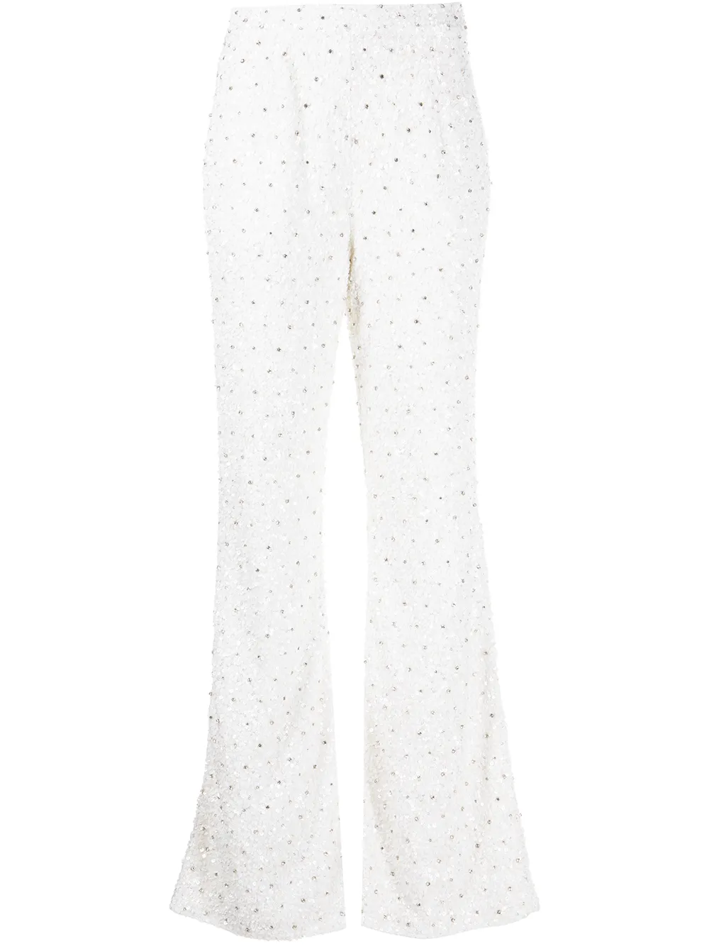 

Retrofete Lyra flared trousers - White