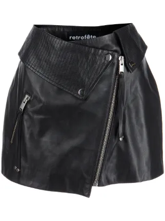 Iro leather mini skirt sale