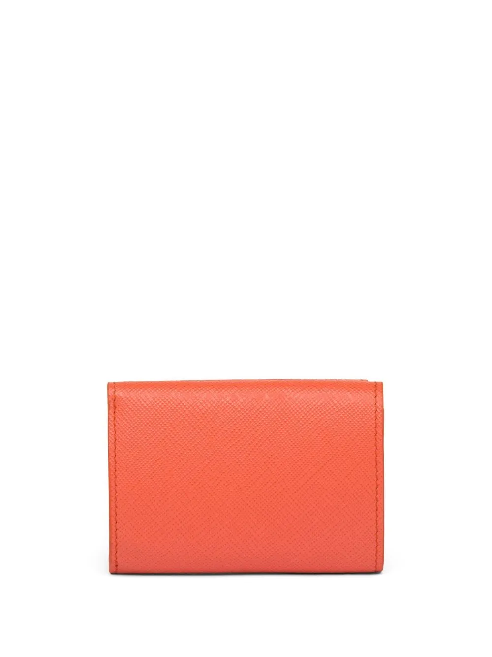 Prada Leren portemonnee - Oranje