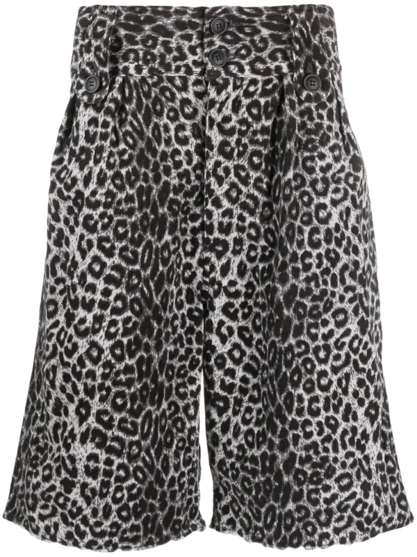Pantalon corto hotsell leopardo zara