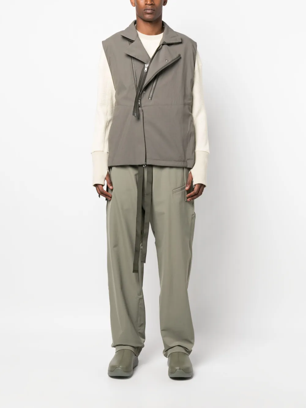 ACRONYM schoeller Dryskin wide-leg trousers - Groen