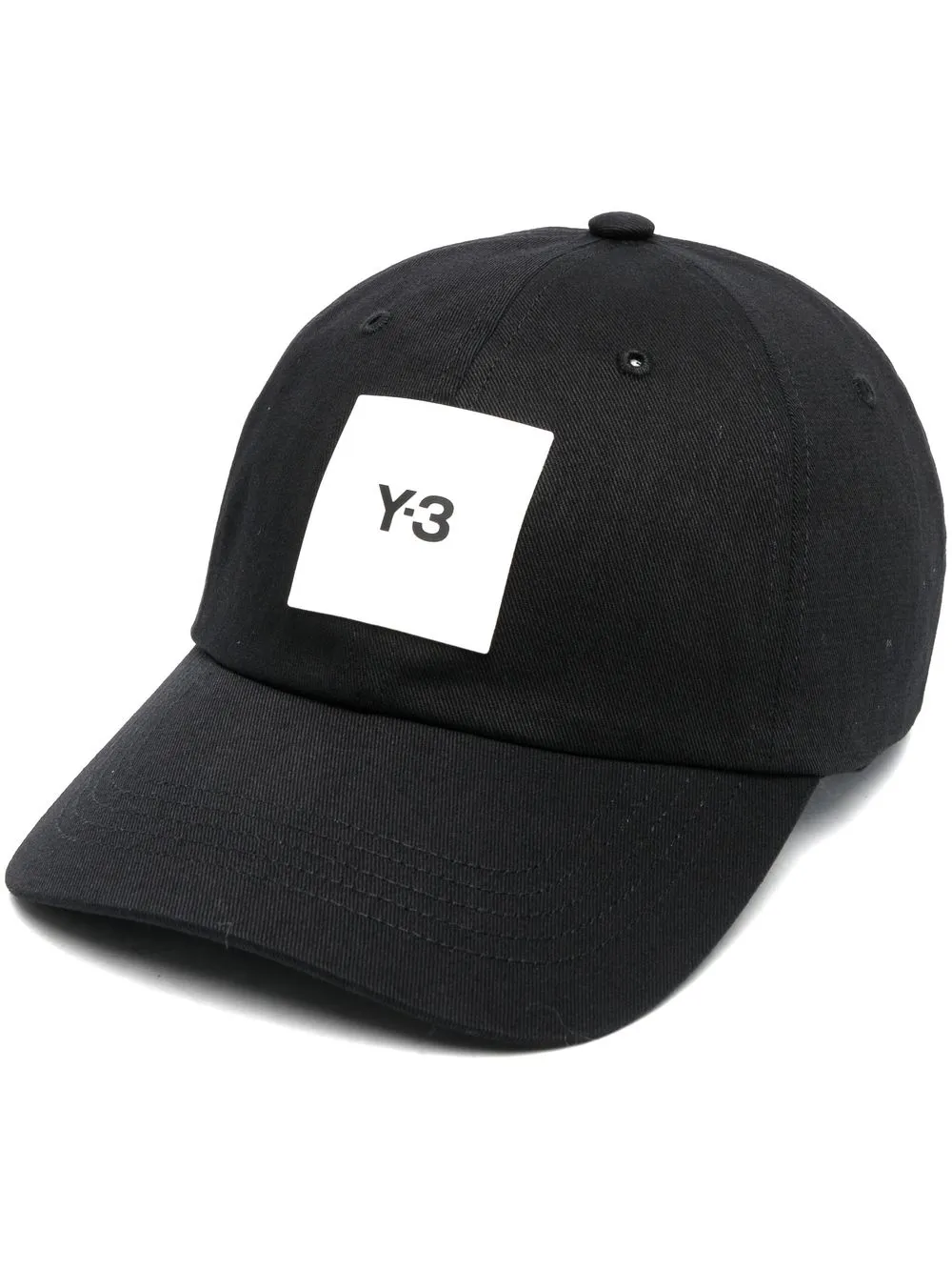 

Y-3 gorra con parche del logo - Negro