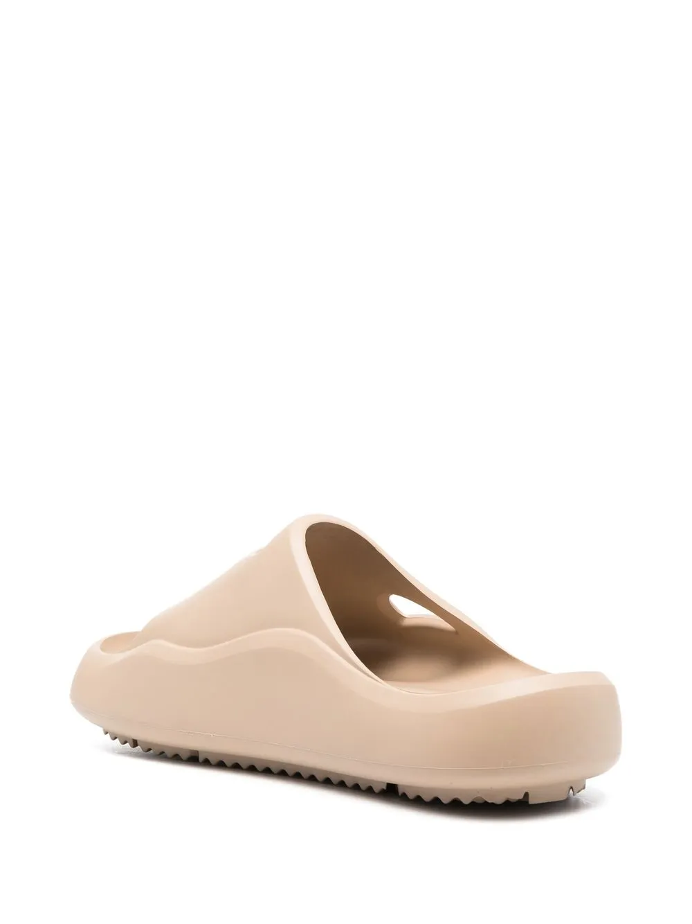 Off-white Meteor Rubber Pool Slides In Neutrals