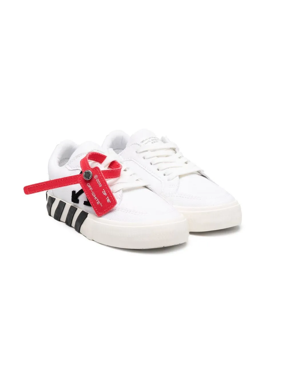 OFF-WHITE ARROWS VULCANIZED ZIP-TIE SNEAKERS