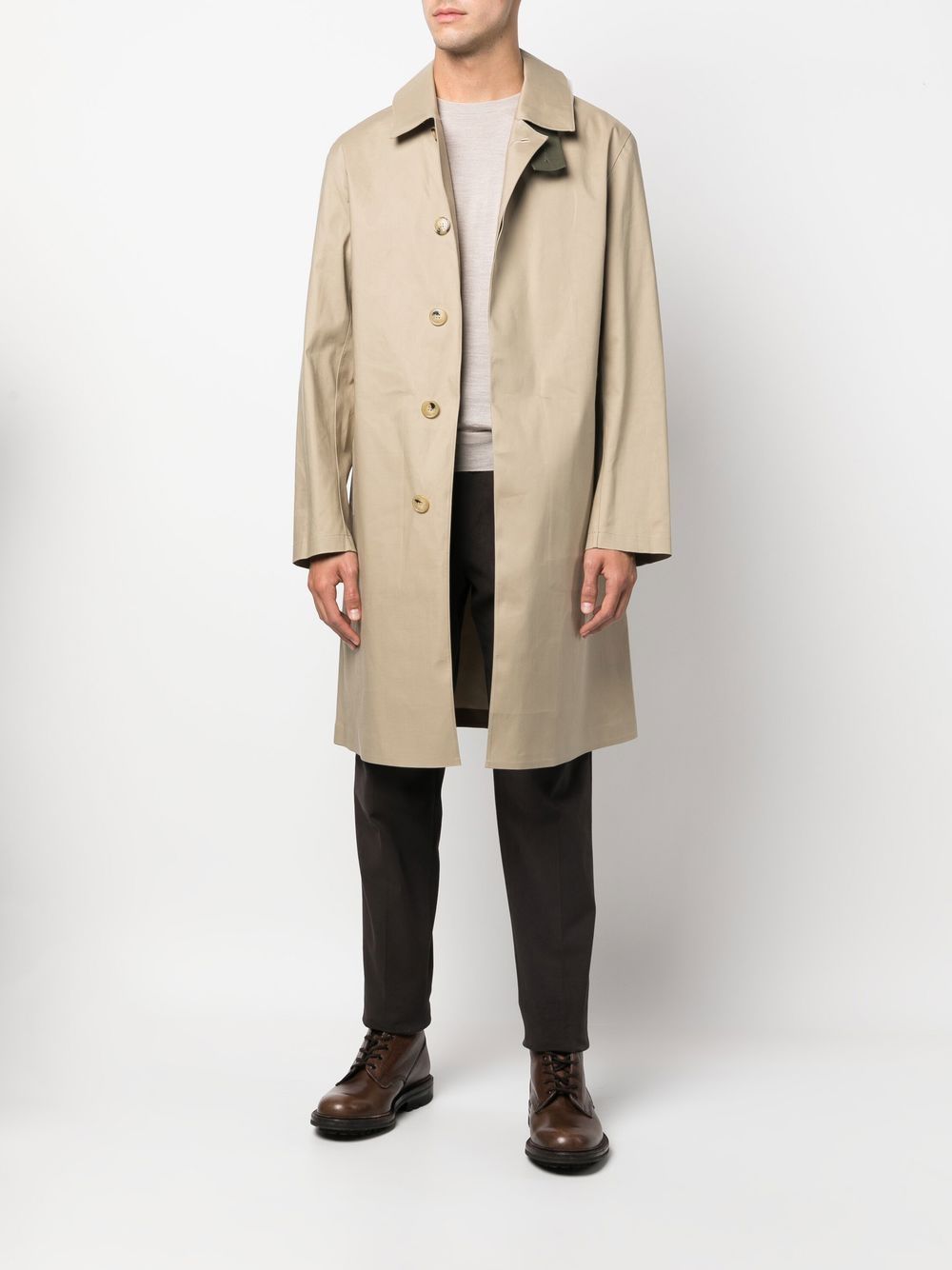 Mackintosh Oxford 3/4 Trench Coat - Farfetch