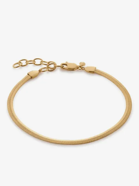 Monica Vinader snake chain bracelet