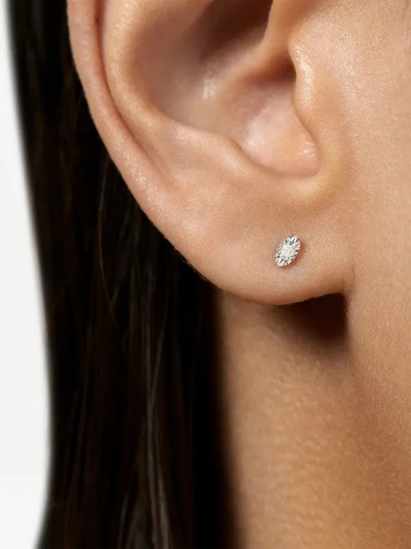 Monica Vinader Essential Diamond Stud Earrings