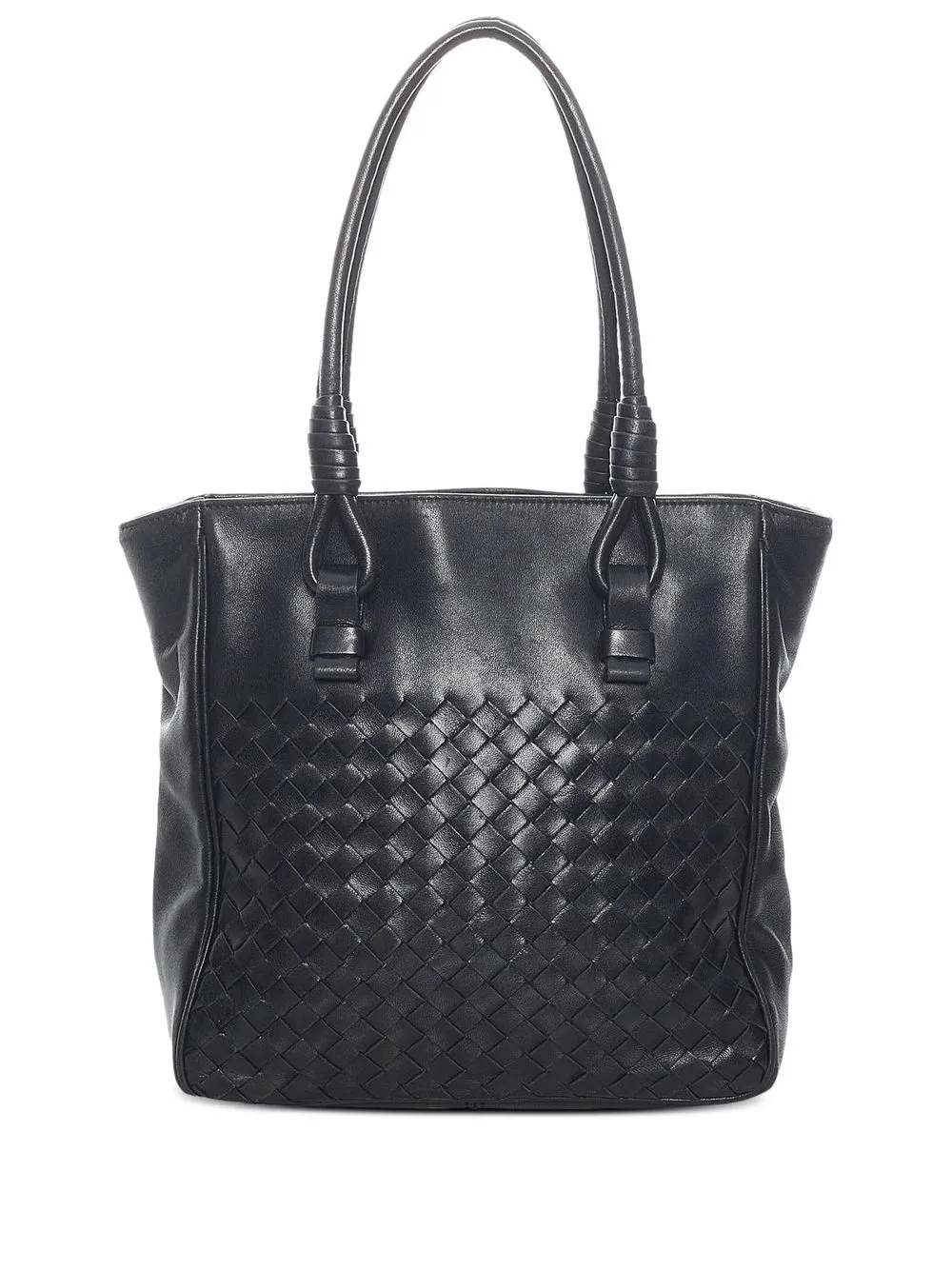 

Bottega Veneta Pre-Owned tote de tejido Intrecciato - Negro