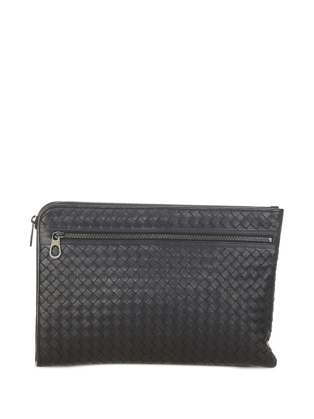 

Bottega Veneta Pre-Owned bolsa de mano de tejido Intrecciato - Negro