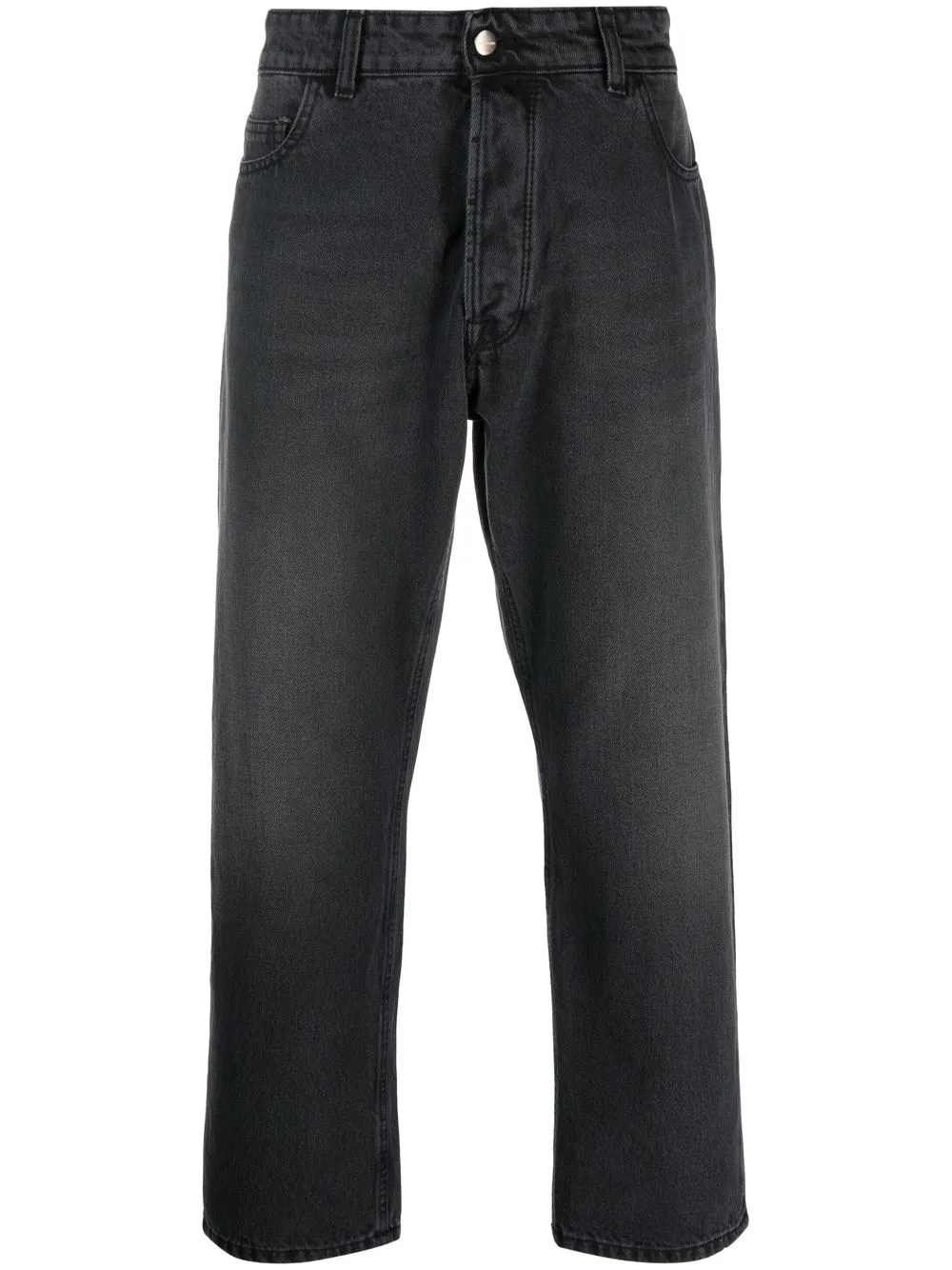 

Costumein jeans rectos capri - Negro