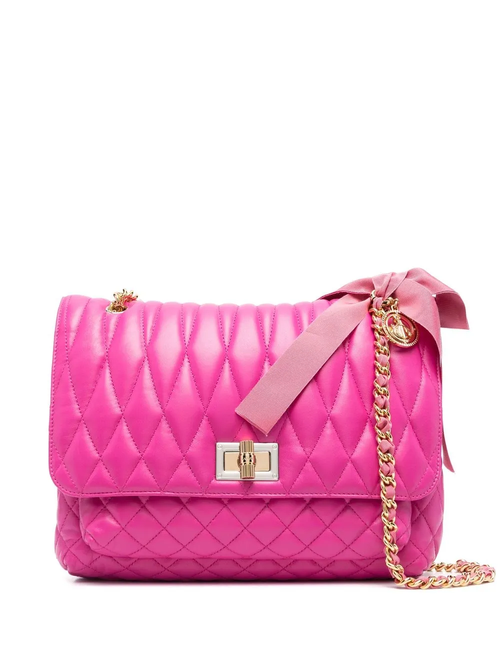 

Lanvin Happy PM quilted shoulder bag - Pink