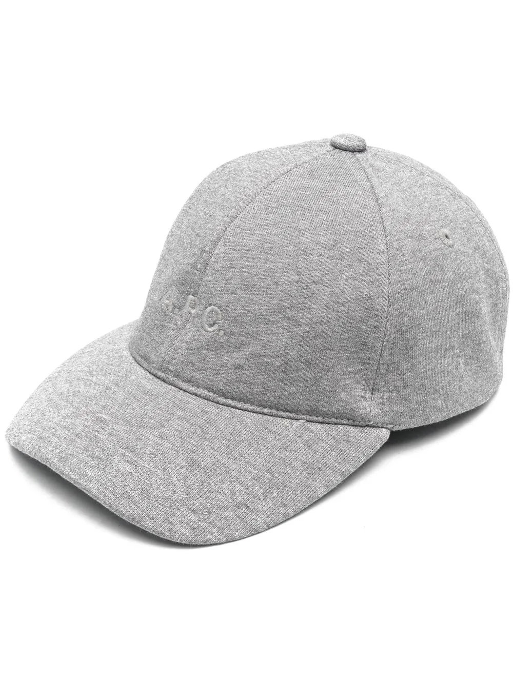 

A.P.C. Charlie logo-embroidered baseball cap - Grey