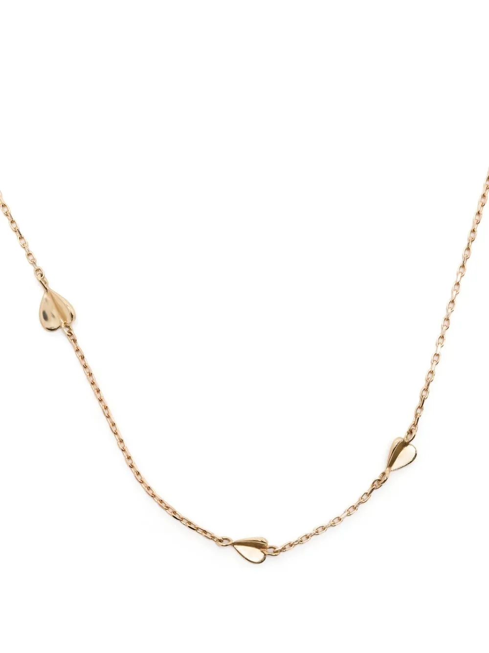 

Dinny Hall collar con dije Folded Heart en oro de 10kt - Dorado