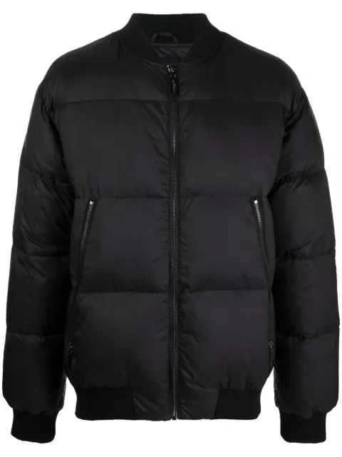 costume national contemporary zip-up padded down jacket 