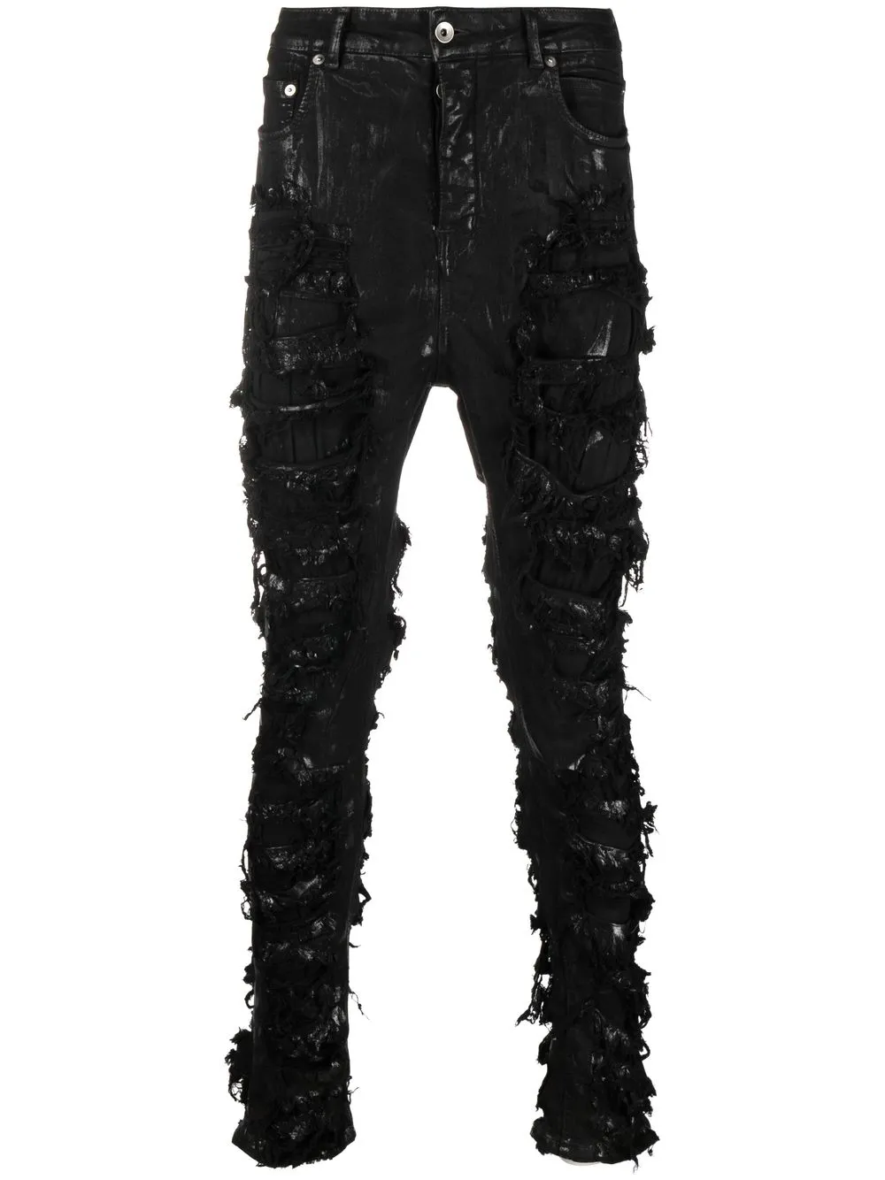 

Rick Owens DRKSHDW distressed skinny jeans - Black