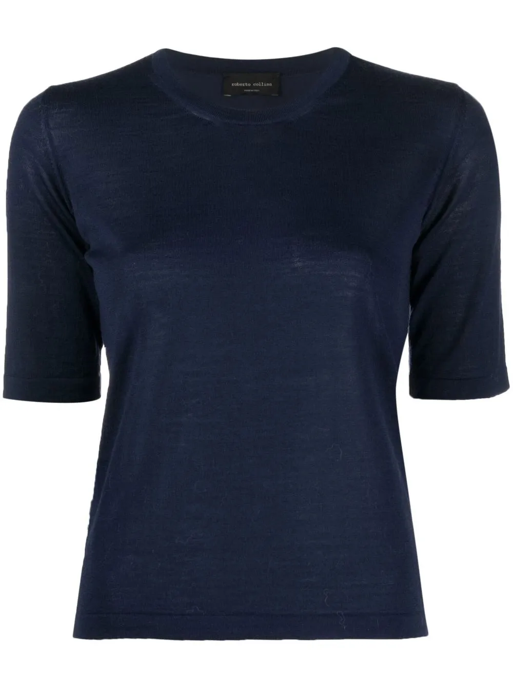 

Roberto Collina crew-neck wool top - Blue