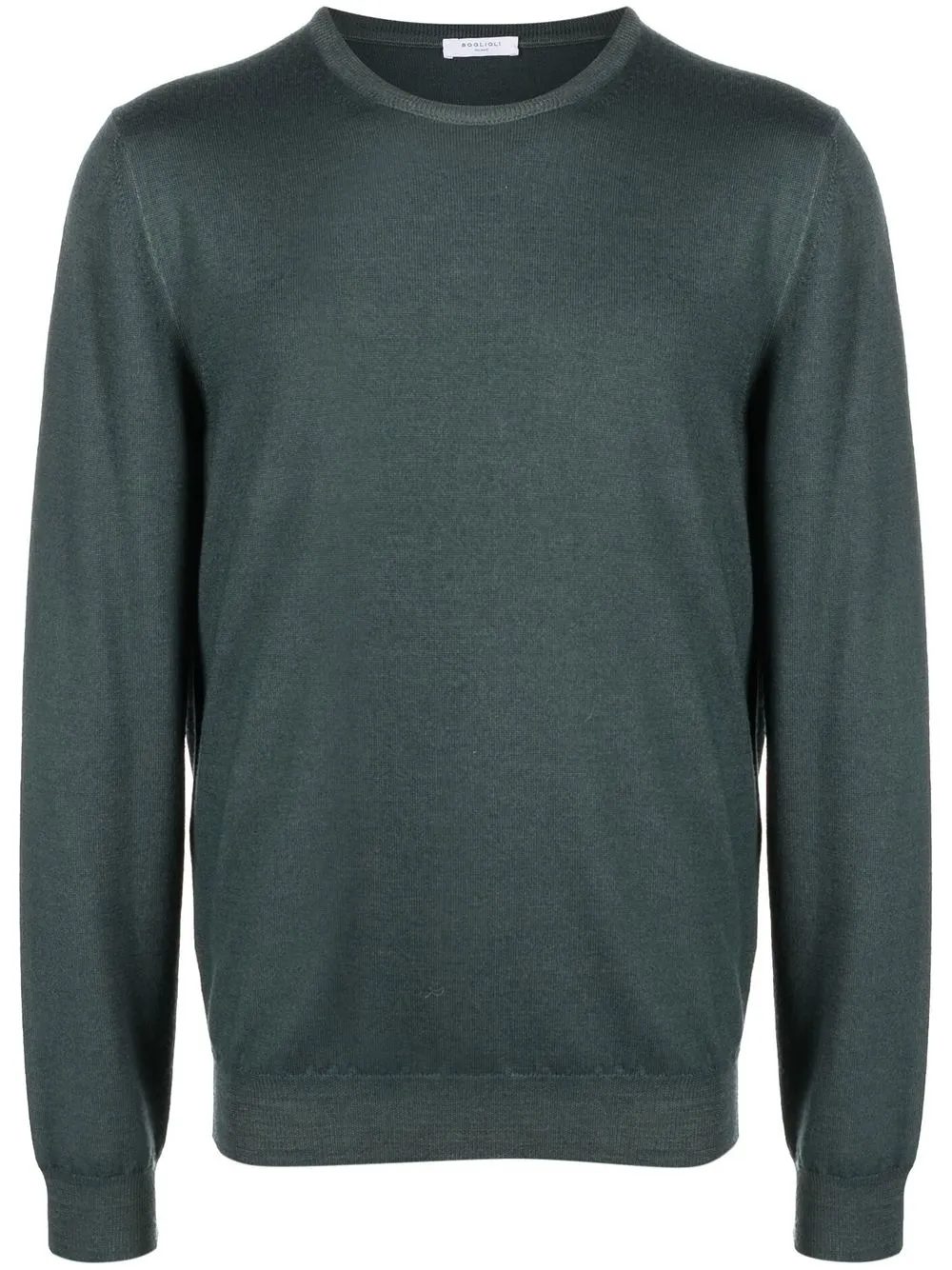 

Boglioli crew-neck long-sleeve jumper - Green