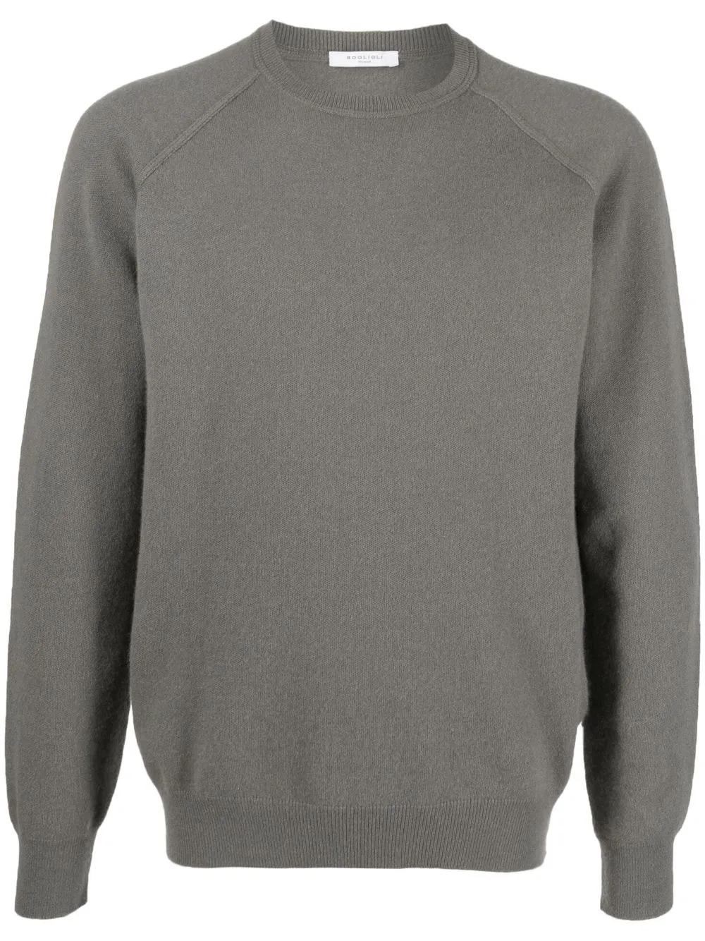 

Boglioli crew-neck long-sleeve jumper - Grey