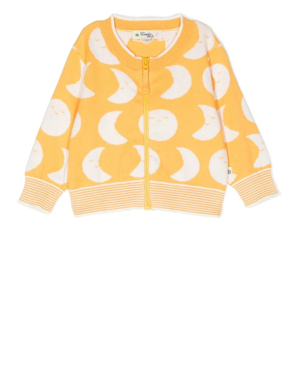 

the bonnie mob moon-print cardigan - Yellow