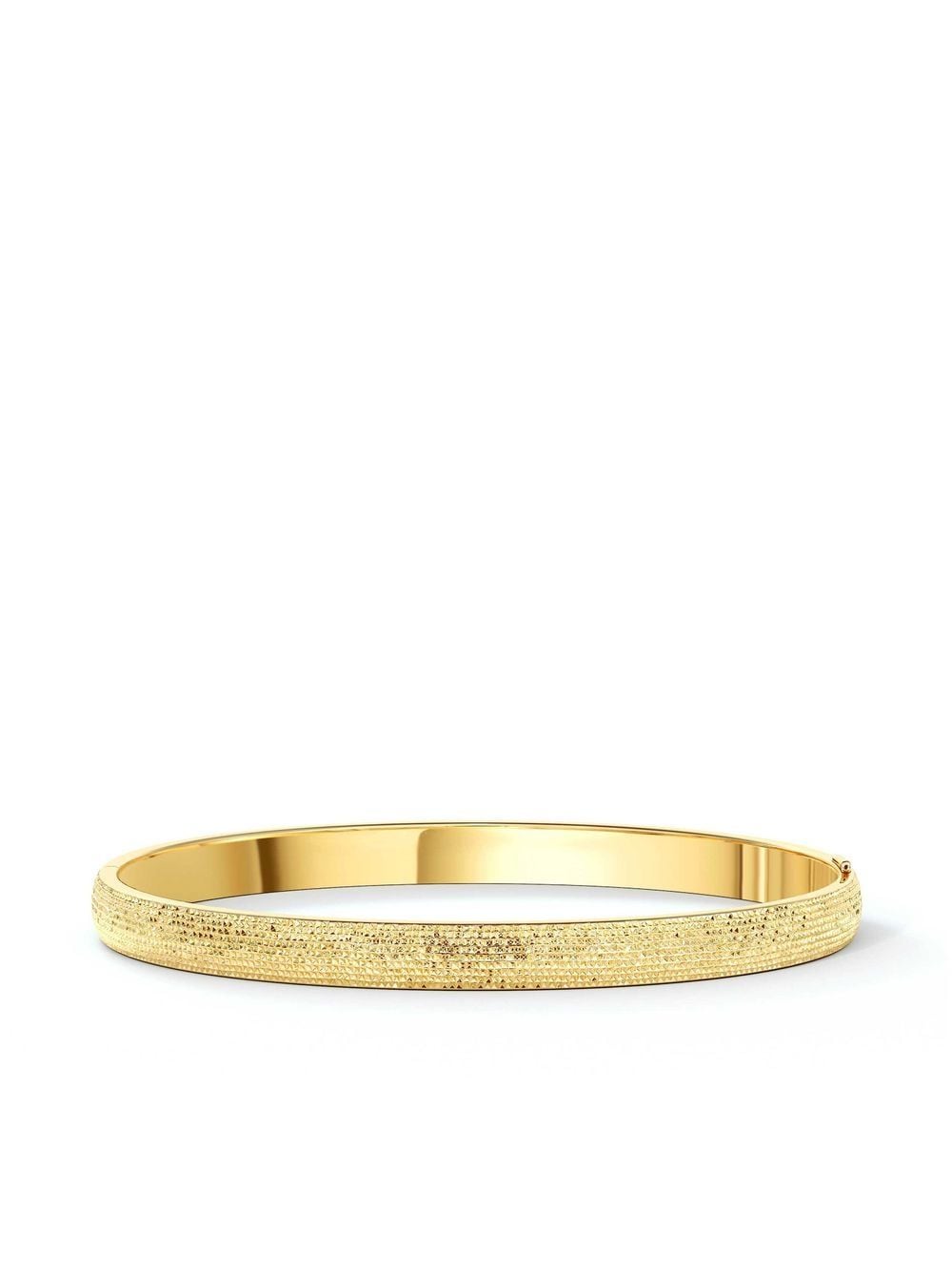 Shop De Beers Jewellers 18kt Yellow Gold Talisman Diamond Bangle Bracelet