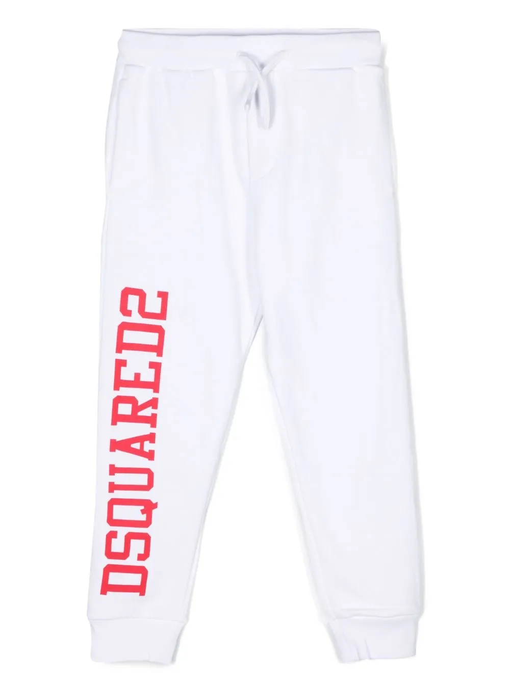 

Dsquared2 Kids logo-print cotton tracksuit bottoms - White