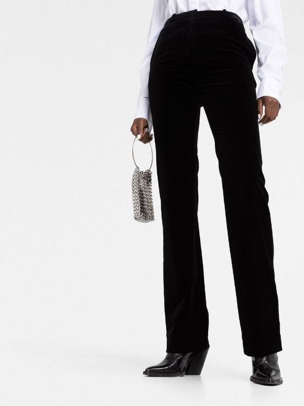 Rabanne Velvet Tailored Trousers - Farfetch