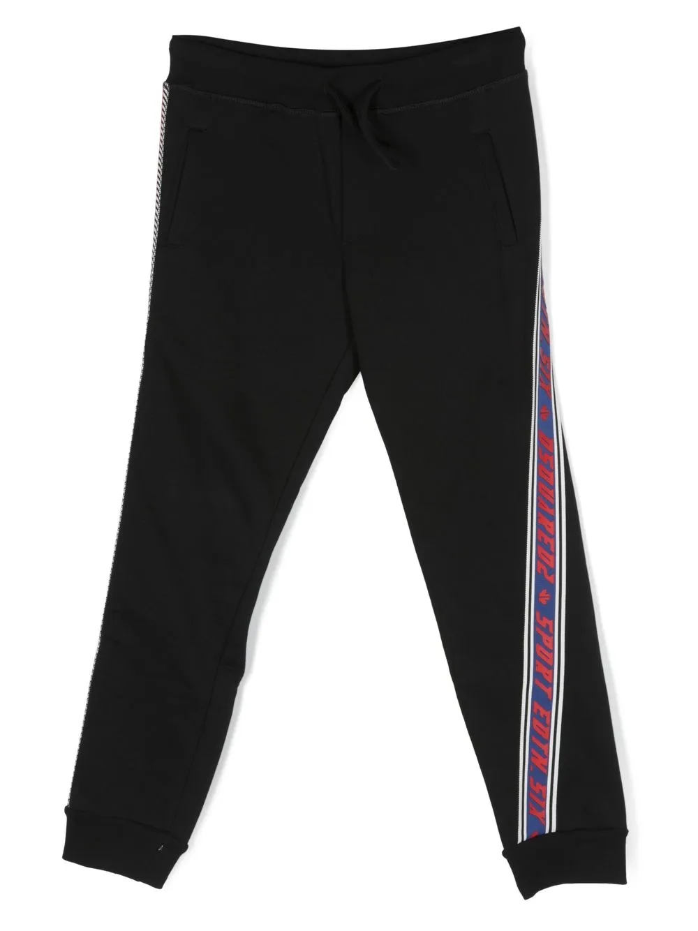 

Dsquared2 Kids pants con logo estampado - Negro