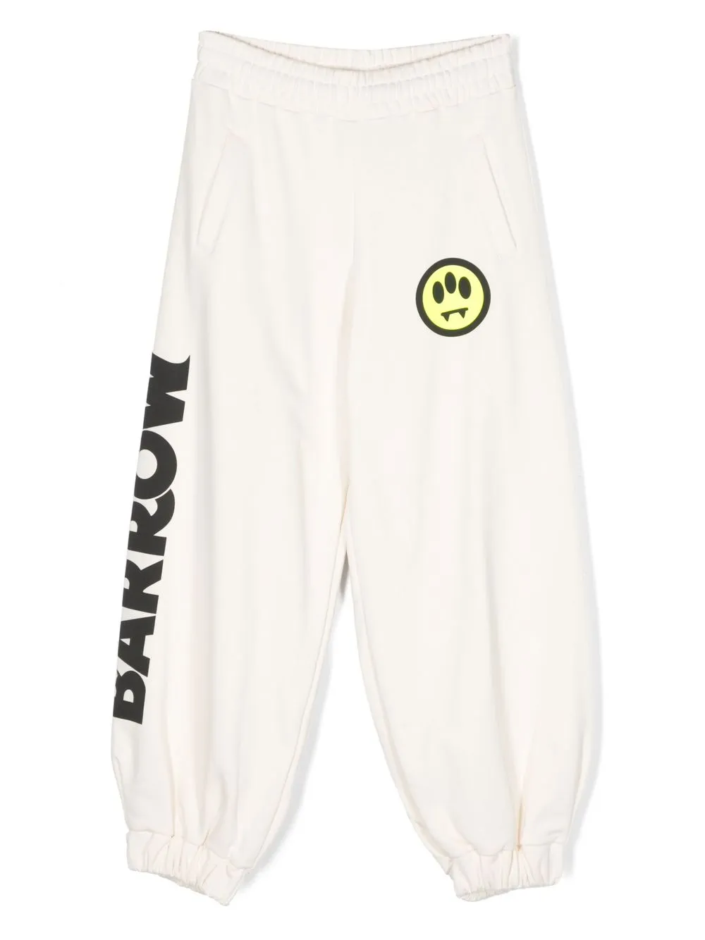 

Barrow kids TEEN logo-print cotton tracksuit bottoms - Neutrals