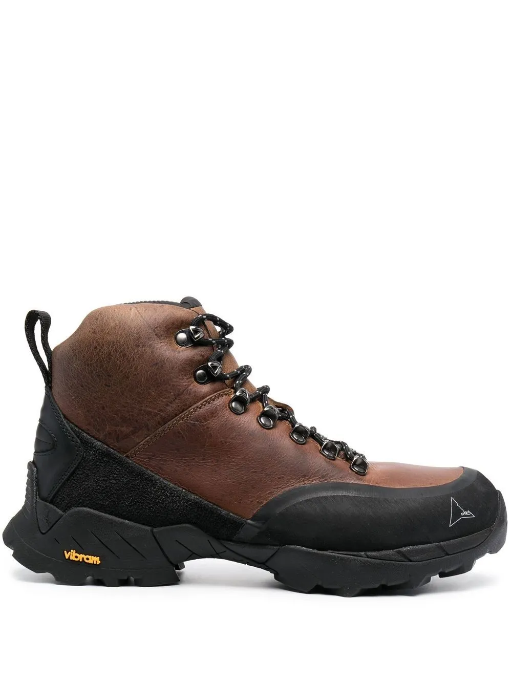 Roa Andreas Leather Hiking Boots In Brown
