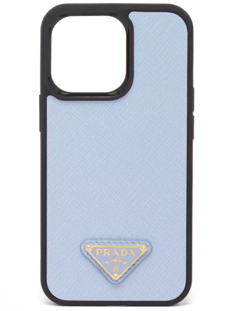 Prada triangle-logo iPhone 13 Pro case