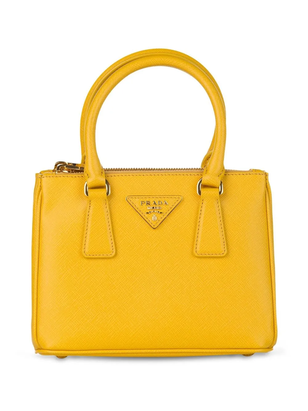 

Prada Pre-Owned bolsa 2way Lux Galleria - Amarillo